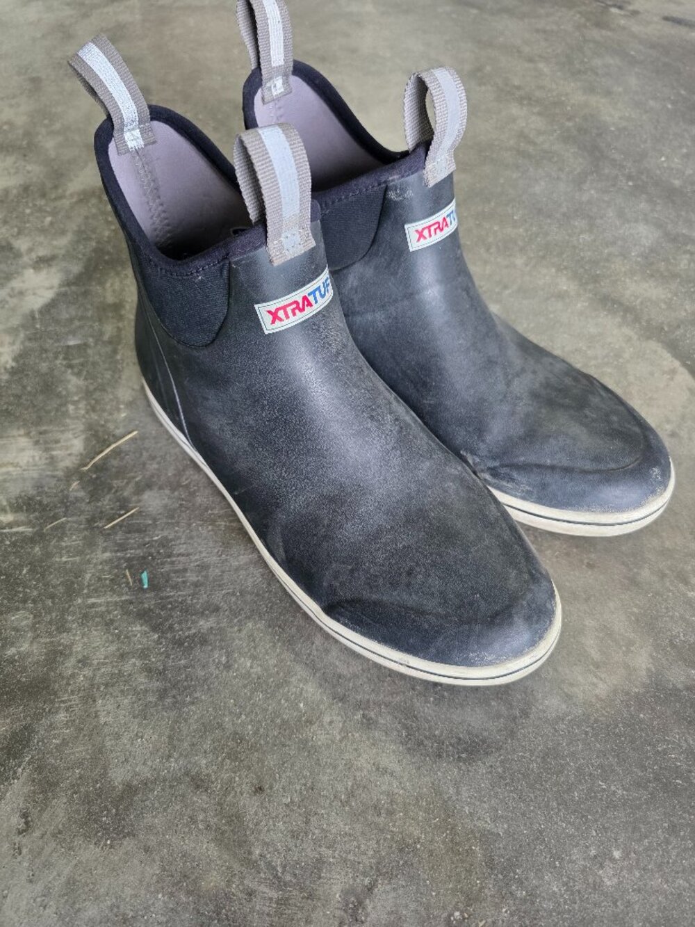 BLACK Xtratuf Ankle Deck Boots SIZE 11